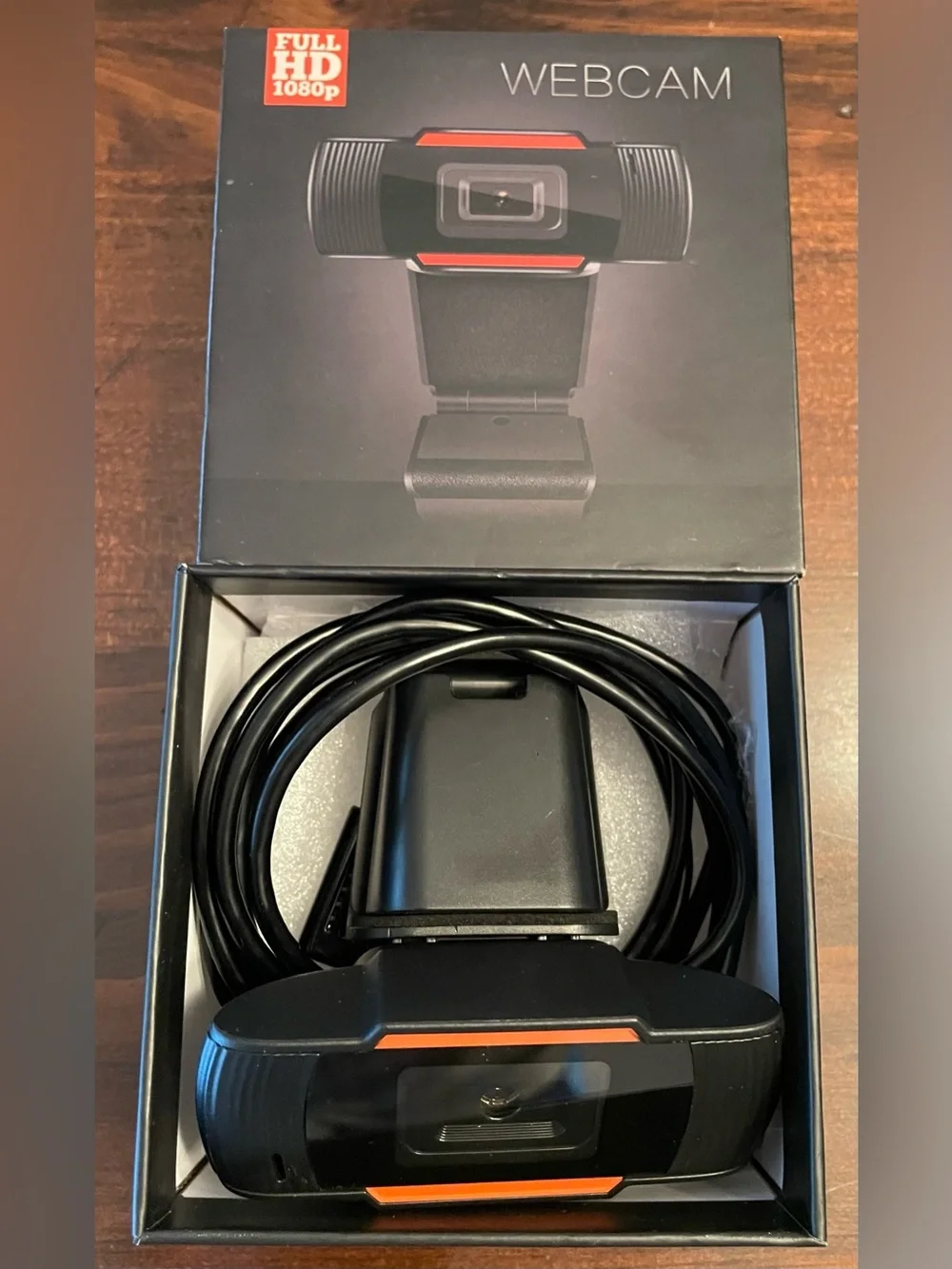 SANOXY 1080P Full HD External Webcam + Built-In Microphone